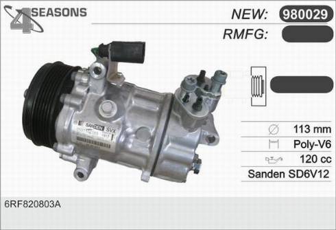 AHE 980029 - Compressore, Climatizzatore www.autoricambit.com