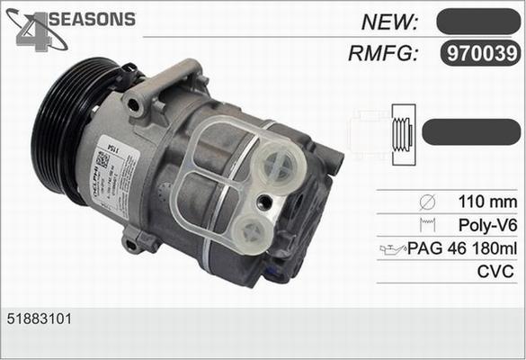 AHE 970039 - Compressore, Climatizzatore www.autoricambit.com