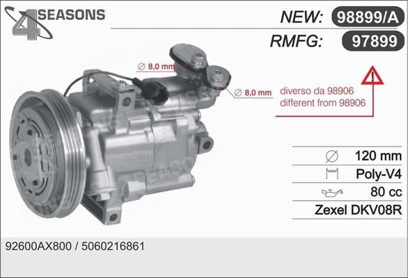 AHE 97899 - Compressore, Climatizzatore www.autoricambit.com