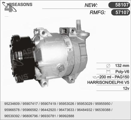 AHE 57107 - Compressore, Climatizzatore www.autoricambit.com