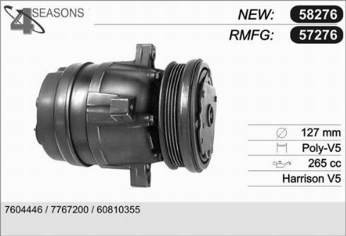 AHE 57276 - Compressore, Climatizzatore www.autoricambit.com