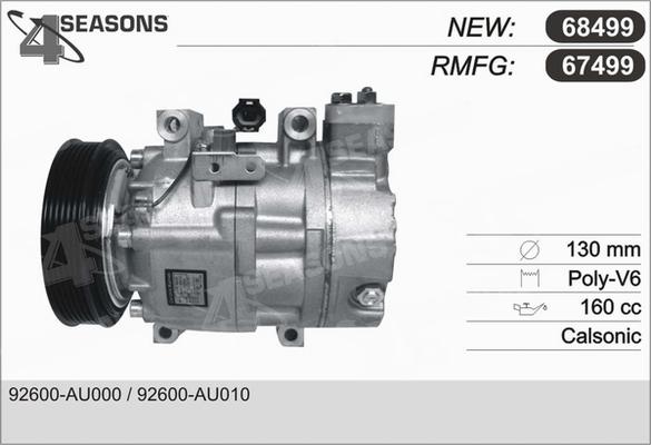 AHE 67499 - Compressore, Climatizzatore www.autoricambit.com