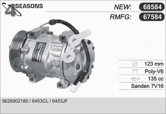 AHE 67584 - Compressore, Climatizzatore www.autoricambit.com