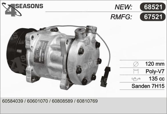 AHE 67521 - Compressore, Climatizzatore www.autoricambit.com