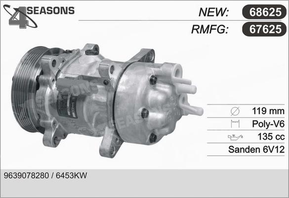 AHE 67625 - Compressore, Climatizzatore www.autoricambit.com