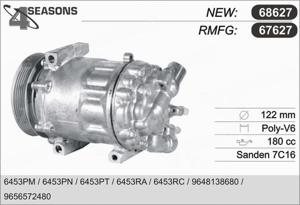 AHE 67627 - Compressore, Climatizzatore www.autoricambit.com