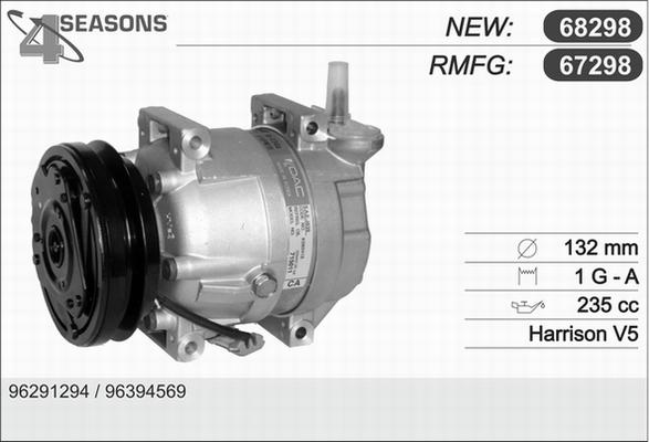 AHE 67298 - Compressore, Climatizzatore www.autoricambit.com