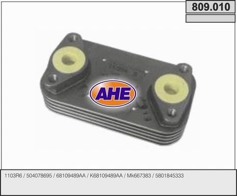 AHE 809.010 - Radiatore olio, Olio motore www.autoricambit.com