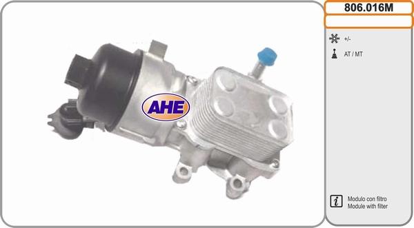 AHE 806.016M - Radiatore olio, Olio motore www.autoricambit.com