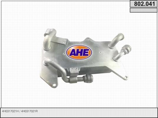 AHE 802.041 - Radiatore olio, Olio motore www.autoricambit.com