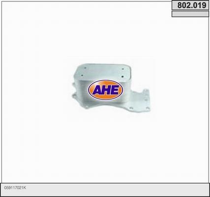 AHE 802.019 - Radiatore olio, Olio motore www.autoricambit.com