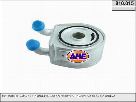 AHE 810.015 - Radiatore olio, Olio motore www.autoricambit.com