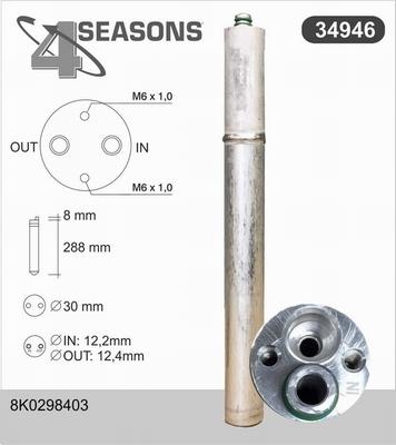 AHE 34946 - Essiccatore, Climatizzatore www.autoricambit.com