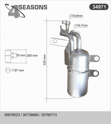 AHE 34971 - Essiccatore, Climatizzatore www.autoricambit.com