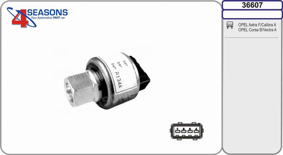 AHE 36607 - Interruttore a pressione, Climatizzatore www.autoricambit.com