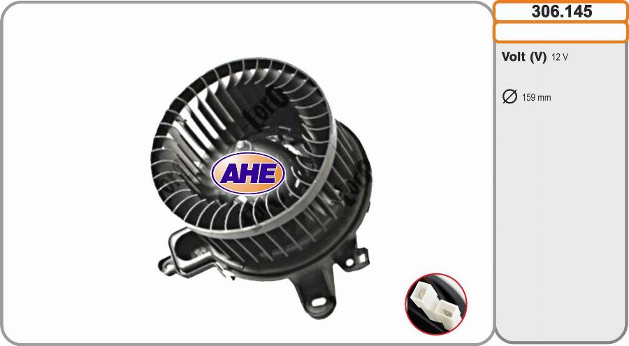 AHE 306.145 - Ventilatore abitacolo www.autoricambit.com