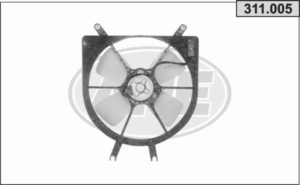 AHE 311.005 - Ventola, Raffreddamento motore www.autoricambit.com