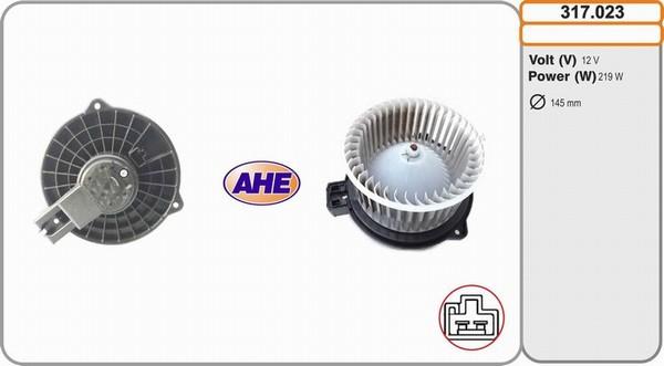 AHE 317.023 - Ventilatore abitacolo www.autoricambit.com