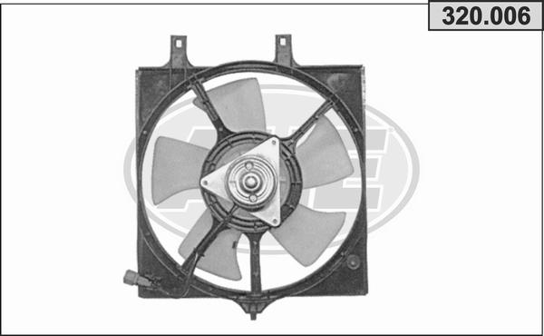 AHE 320.006 - Ventola, Raffreddamento motore www.autoricambit.com