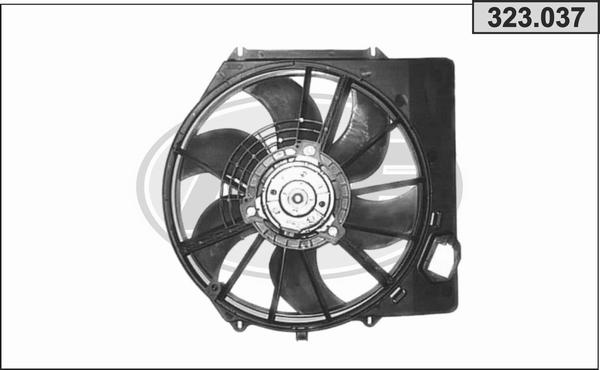 AHE 323.037 - Ventola, Raffreddamento motore www.autoricambit.com