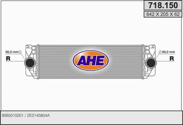 AHE 718.150 - Intercooler www.autoricambit.com