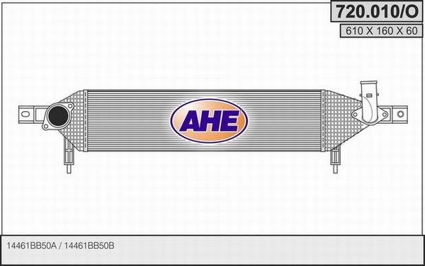 AHE 720.010/O - Intercooler www.autoricambit.com