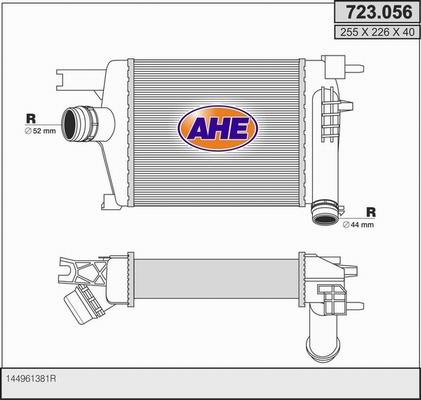 AHE 723.056 - Intercooler www.autoricambit.com