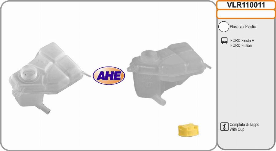 AHE VLR110011 - Serbatoio compensazione, Refrigerante www.autoricambit.com