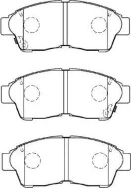 Aisin A1N048 - Kit pastiglie freno, Freno a disco www.autoricambit.com