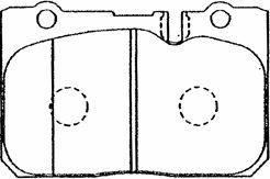 Aisin A1N025 - Kit pastiglie freno, Freno a disco www.autoricambit.com