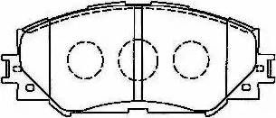 AISIN A1N128 - Kit pastiglie freno, Freno a disco www.autoricambit.com