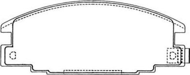 Aisin ASN-191 - Kit pastiglie freno, Freno a disco www.autoricambit.com