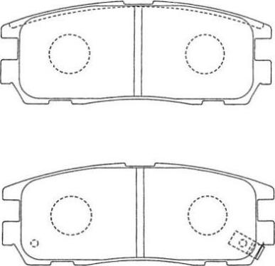 AISIN AS-N149 - Kit pastiglie freno, Freno a disco www.autoricambit.com