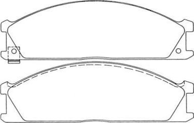 AISIN ASN-167 - Kit pastiglie freno, Freno a disco www.autoricambit.com