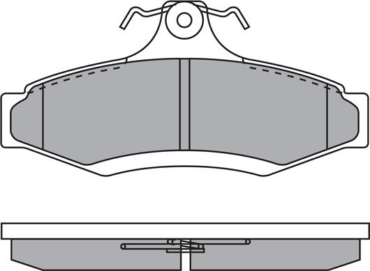 AISIN ASN-2091 - Kit pastiglie freno, Freno a disco www.autoricambit.com