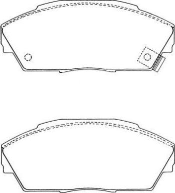 AISIN ASN-200 - Kit pastiglie freno, Freno a disco www.autoricambit.com