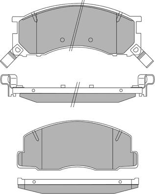 Aisin ASN-2085 - Kit pastiglie freno, Freno a disco www.autoricambit.com