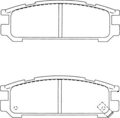 Aisin ASN-2024 - Kit pastiglie freno, Freno a disco www.autoricambit.com