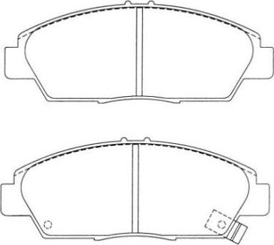 AISIN ASN-2028 - Kit pastiglie freno, Freno a disco www.autoricambit.com