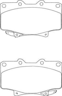 AISIN ASN-202 - Kit pastiglie freno, Freno a disco www.autoricambit.com