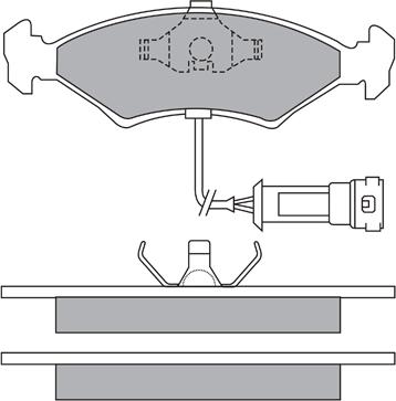 AISIN ASN-2145 - Kit pastiglie freno, Freno a disco www.autoricambit.com