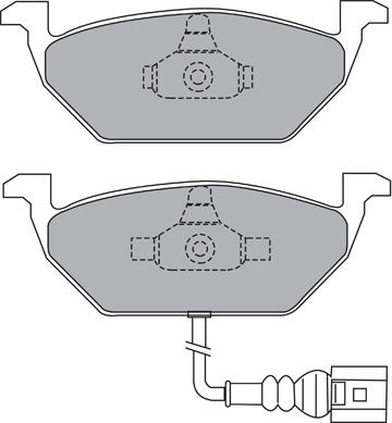 AISIN ASN-2152 - Kit pastiglie freno, Freno a disco www.autoricambit.com