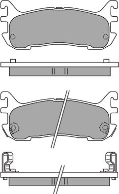 Aisin ASN-2165 - Kit pastiglie freno, Freno a disco www.autoricambit.com