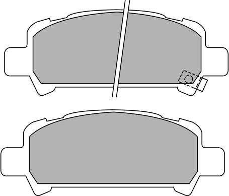 AISIN ASN-2175 - Kit pastiglie freno, Freno a disco www.autoricambit.com