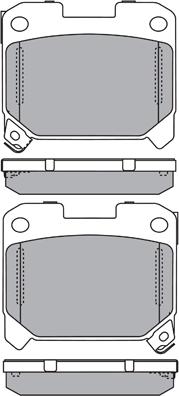 Aisin ASN-2171 - Kit pastiglie freno, Freno a disco www.autoricambit.com