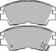 AISIN ASN-2310 - Kit pastiglie freno, Freno a disco www.autoricambit.com