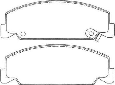 AISIN ASN-227 - Kit pastiglie freno, Freno a disco www.autoricambit.com