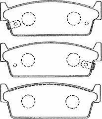 Aisin B2N045 - Kit pastiglie freno, Freno a disco www.autoricambit.com