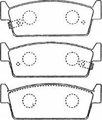 Aisin B2N056 - Kit pastiglie freno, Freno a disco www.autoricambit.com