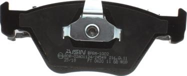 AISIN BPBM-1002 - Kit pastiglie freno, Freno a disco www.autoricambit.com